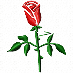 Flowers And Tree Embroidery Design 9